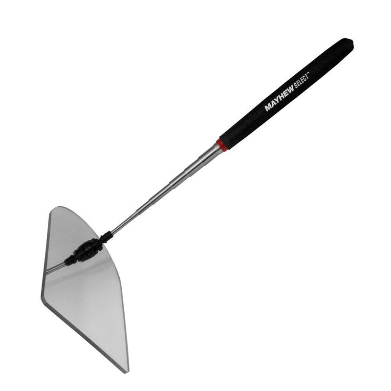 Mayhew Tools 17765 TeleMirror Telescoping Acrylic Mirror, 4" x 6", Black - Image 2